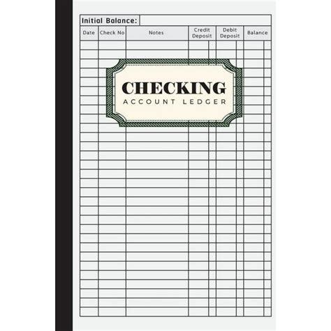 Read Online Checking Account Ledger 6 Column Payment Record Record And Tracker Log Book Personal Checking Account Balance Register Checking Account Transaction Register Checkbook Ledger By Cindy Tolgo