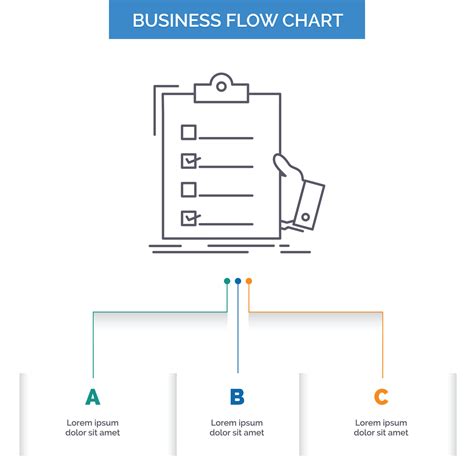 Checklist Check Expertise List Clipboard Business Flow Chart regarding