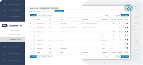 Checkout Field Editor Checkout Manager Plugin
