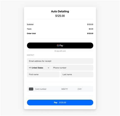 Checkout payment. Seamless payments across all of your devices begin with a few quick steps. Add your card details to your Google Account, and they will be stored safely for a smoother checkout experience. For online payments big and small 