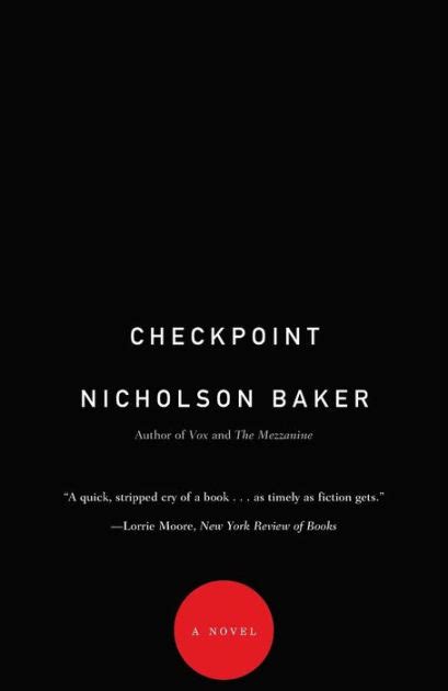 Read Checkpoint By Nicholson Baker