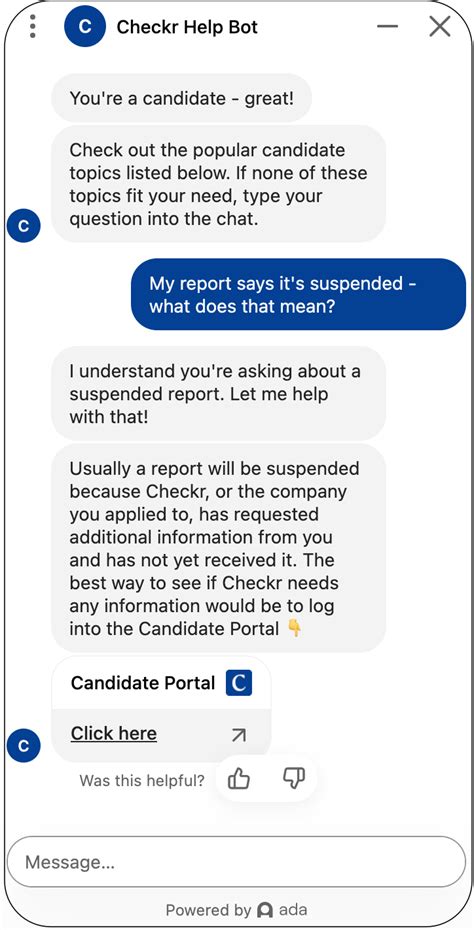 Checkr help center. The default Checkr adverse action process includes the steps below: Checkr emails the pre-adverse action notice to the candidate. To customize the email, contact Checkr. The waiting period is between 7 and 30 days. If the waiting period ends with no candidate response, Checkr sends the post-adverse action notice on your behalf to the candidate. 