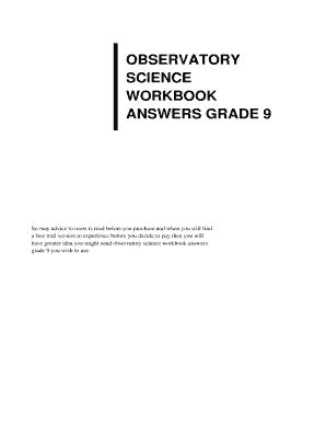 Checkup Workbook Answers Observatory