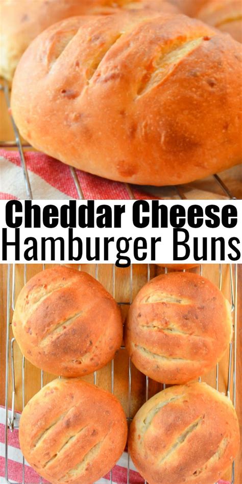 Cheddar Cheese Hamburger Buns Serena Bakes Simply From