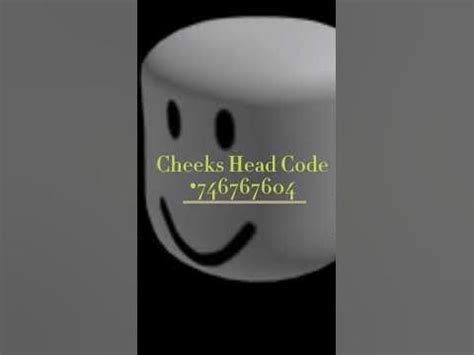 Cheeks head roblox id. I'm trying to make a game that forces you into the default Roblox head, but I need the ID of it to do it. I can't get it, since Roblox removed it from the store. 