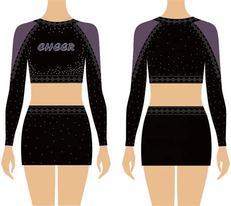 Cheer Uniform Design Template: Explore the Best Guide 2024