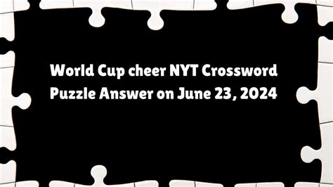 This crossword clue was last seen on April 21 2024 Newsday Crossword puzzle. The solution we have for Fans' cheer has a total of 7 letters. Answer. 1 Y. 2 E. 3 A. 4 T. 5 E. 6 A.