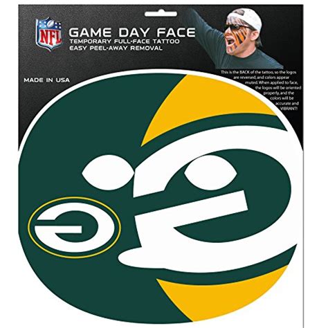 Cheer on Your Fav Team with Green Bay Packers Face Paint!