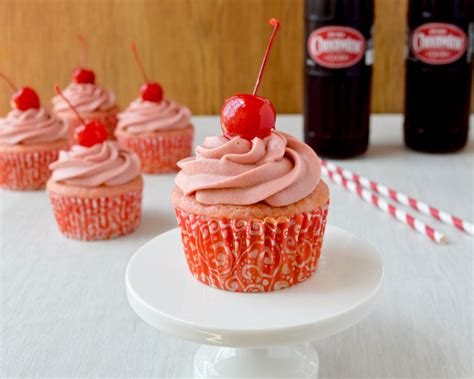 Cheerwine Cupcakes - Kitchen Gidget