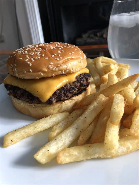 Cheeseburger And Fries