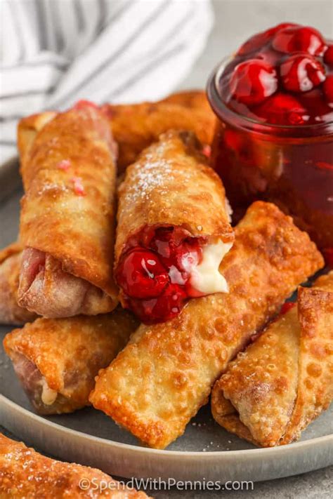 Cheesecake Egg Rolls