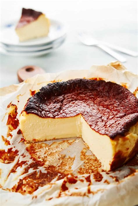 Cheesecake Recipe: “Burnt” Basque Cheesecake by Chef John – …