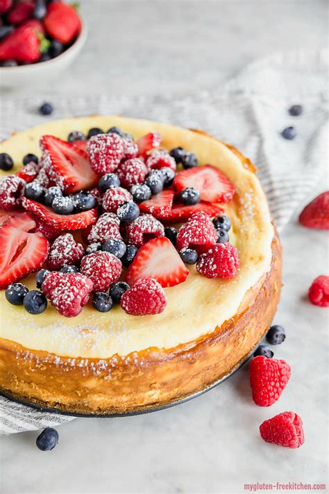 Cheesecake gluten free. Dec 19, 2019 · 2 tablespoons melted butter. Crust Directions: Combine gluten-free graham cracker crumbs, pecans and butter in a bowl and mix well. Firmly press mixture into the bottom of a 9 inch spring form pan that has been sprayed with nonstick cooking spray. Place crust in freezer while preparing the filling. 