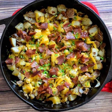 Cheesy Bacon Home Fries - Grumpy