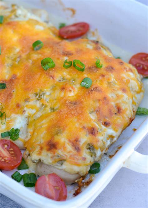 Cheesy Chicken Bake (keto + low carb) - Maebells