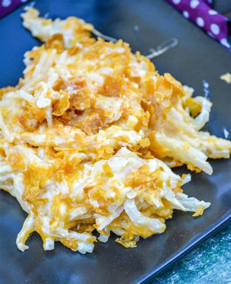 Cheesy Hashbrown Casserole - 4 Sons