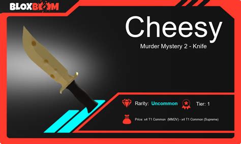 Buy Cheesy Knife MM2 