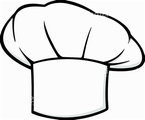 Chef Hat Drawing With Color