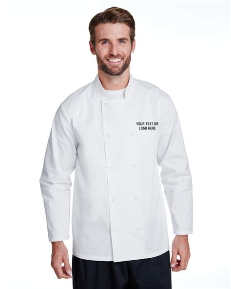 Chef Jacket Personalized - Etsy