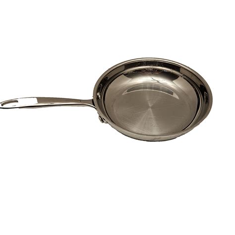 Chefmate Cookware 10" Copper Bottom Stainless Steel Skillet