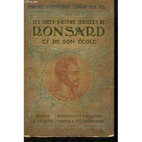 Chefs d'oeuvre lyriques de ronsard et de son école. - Forty something forever a consumers guide to chelation therapy and other heaartsavers.