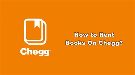 Chegg rent books. Things To Know About Chegg rent books. 