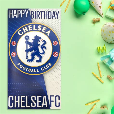 Chelsea Football Club Birthday Card