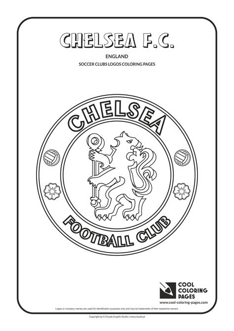 Chelsea Logo Pages Coloring Pages