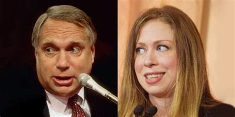 Webb Hubbell, a former law partner of Hillary's, had an affair behind the scenes and produced Chelsea. That is why the Clintons have kept her under wraps, and …. 