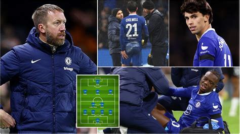 Chelsea injuries: Graham Potter now has a full XI of stars out of …