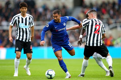 Chelsea vs. newcastle. Chelsea 3, Newcastle United 2. Jacob Murphy (Newcastle United) right footed shot from the right side of the box to the top right corner. Assisted by Lewis Miley. 