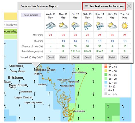 Cheltenham Detailed Forecast - Bureau of Meteorology