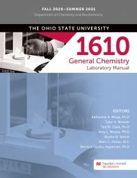 Chem 1610 ohio state lab manual. - La conspiracion reptiliana y otras verdades que ignoras.