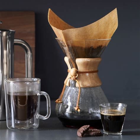 Chemex® Pour-Over Glass Coffee Maker with Wood Collar - Williams S…