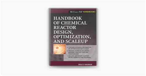Chemical Process And Design Handbookhandbook Of Chemical Reactor Design Optimization And Scaleup