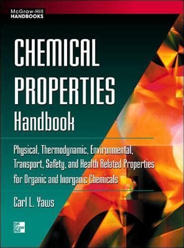 Chemical properties handbook physical thermodynamics engironmental transport safety. - Student manual carolina exploring electrophoresis and forensics.