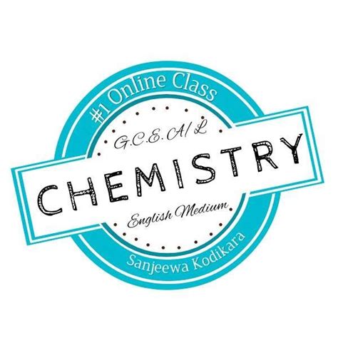 Chemistry - English Medium Warakapola - Facebook