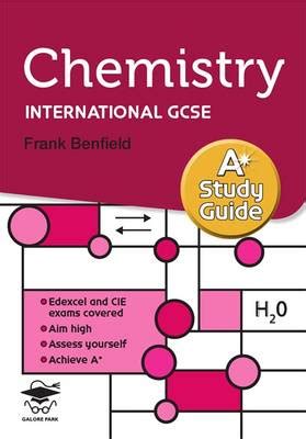Chemistry a study guide by frank benfield. - Gcse physics ocr 21st century revision guide with online edition.