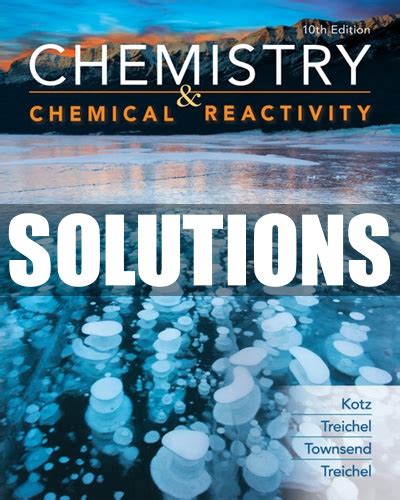 Chemistry and chemical reactivity solutions manual. - Computer database organization james martin guide.