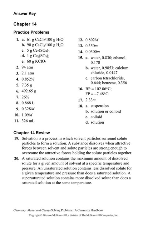 Chemistry chapter 14 mixtures solutions study guide answers. - 12 parti del libro dei desideri.