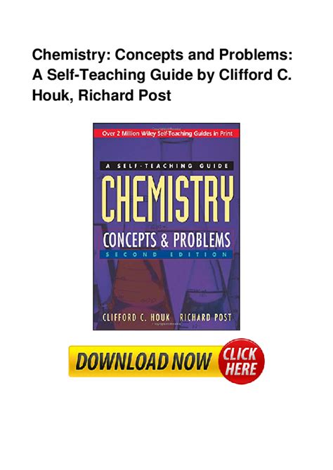Chemistry concepts problems self teaching guide. - Karl v. und die deutsche reformation.