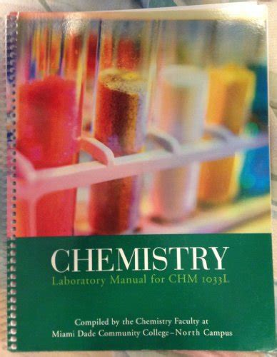 Chemistry laboratory manual for chm 1033l. - Teoria de la expresio n poetica.