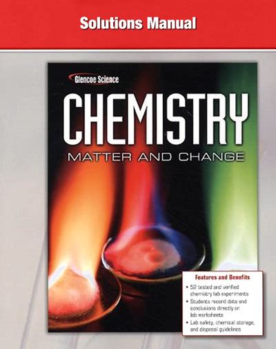 Chemistry matter and change solutions manual chapter 11. - Bosch maxx 800 washing machine manual.