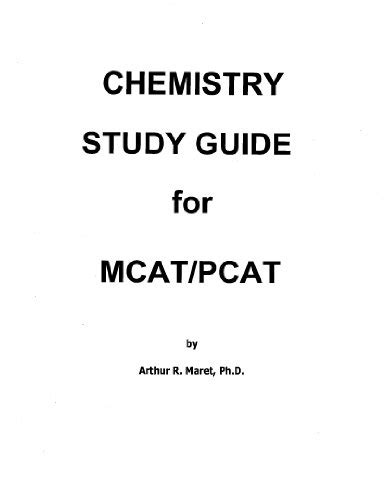 Chemistry study guide for mcat and pcat kindle edition. - Manual de servicio para maquina de coser efka.