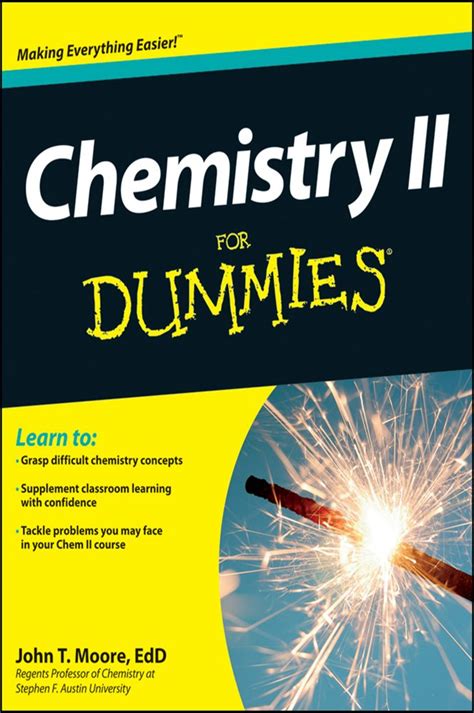 Download Chemistry Ii For Dummies By John T Moore