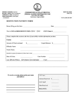 Chenango County Probation Department – Restitution Payments (S9 …