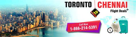 Chennai to Toronto Flights, Airfare @ ₹101240 - Yatra