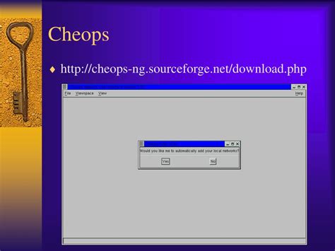 Cheops-ng - SourceForge