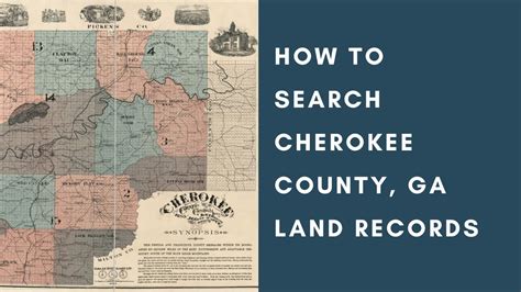 Cherokee County Georgia Land Records Vol. 1: Deed Book A …