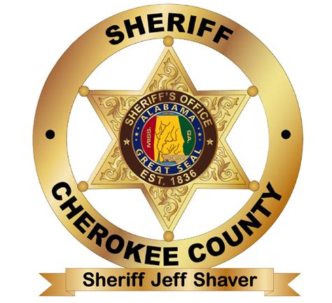 Cherokee County SHERIFF'S OFFICE. ... Departments. Sheriff. Chief Deputy. Investigations. Major Crimes. Patrol. K9 Unit. Detention Facility. Court Security. ... • 110 Cedar Bluff Road, Centre, AL 35960 • Map • Administrative Office Hours: M-F 8am-4pm. Phone: 256-927-3365 (24 hours). 